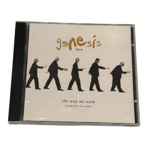 Genesis CD Live The Way We Walk Volume One The Shorts 1992 Rock Album Atlantic